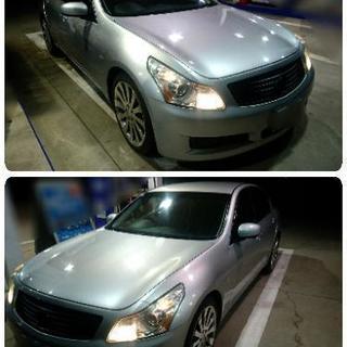 スカイライン V36 19年 HID ナビ ETC 19インチホイール