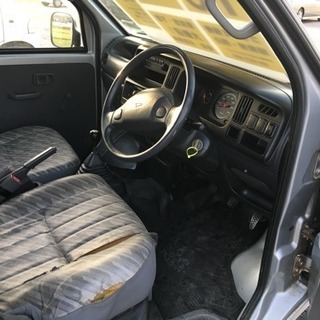 分割可能 車検2年付き ダイハツ ハイゼットカーゴ 自動車税コミコミ MT エアコンの画像