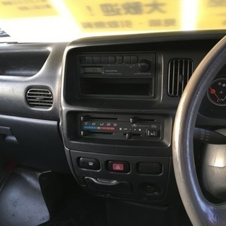分割可能 車検2年付き ダイハツ ハイゼットカーゴ 自動車税コミコミ MT エアコンの画像