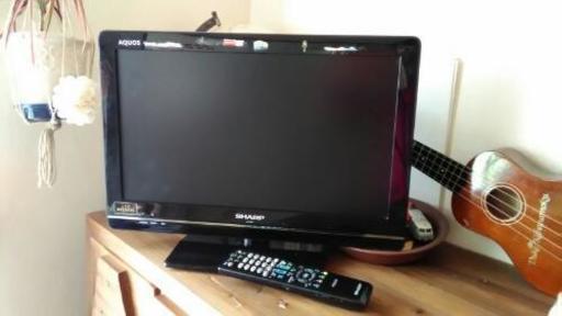 値下げSHARP  AQUOS　 2012年製造　19V