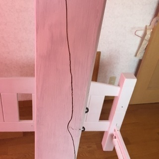 木材ベットの画像