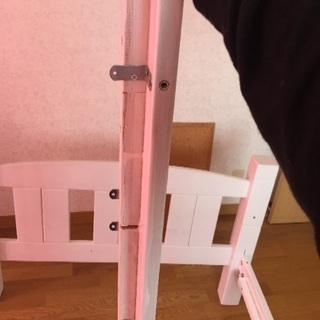 木材ベットの画像