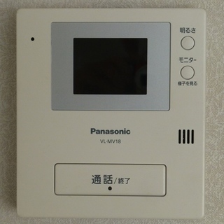 Panasonic テレビドアホン（VL-SV18K）の画像