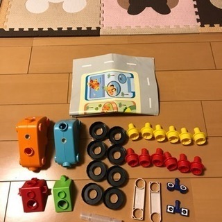 ベネッセのりもの組み立てキット
