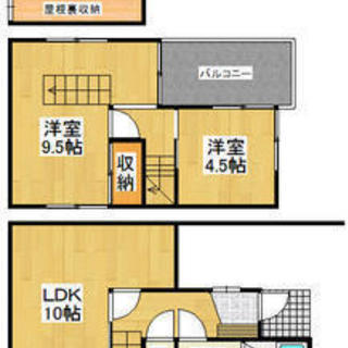 岡崎市中町貸家　駐車場無料！ ペット可能　楽器演奏可能　DIY可能