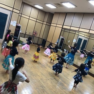 春休み子供フラダンス無料体験〜の画像