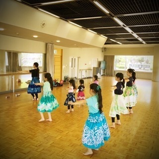 春休み子供フラダンス無料体験〜の画像