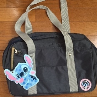 スティッチのスクールバッグの画像