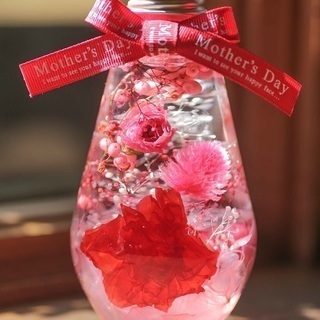 母の日に贈りたいハーバリウム～～Mather＇s　day～＆簡単ギフトラッピングレッスンの画像