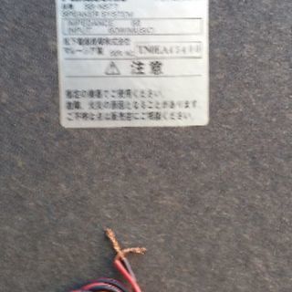 パナソニック システムコンポ用スピーカーの画像