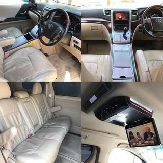 コミコミ価格！！20系アルファード 240X 20インチAW 車高調ローダウン HDDナビ フリップダウンモニター 豪華装備の画像