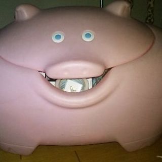 値下げします‼ぶたの収納Boxの画像