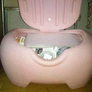 値下げします‼ぶたの収納Boxの画像