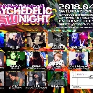 CLUB★青山EDITION★4/7(土)23:30〜の画像