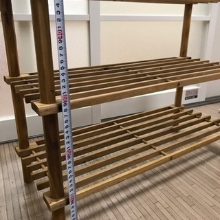 シューズラック 棚の画像