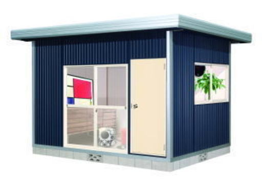 大幅値下げ大特価！新品プレハブ６帖。工事費込で４８８，０００円。２４万円値引き