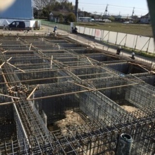メイン基礎ラス型枠、鋼製型枠の画像