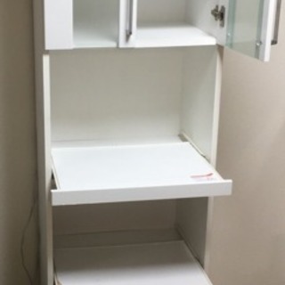 【交渉中です】[ニトリ]食器棚 「4/9迄に引き取りに来ていただける方限定」の画像