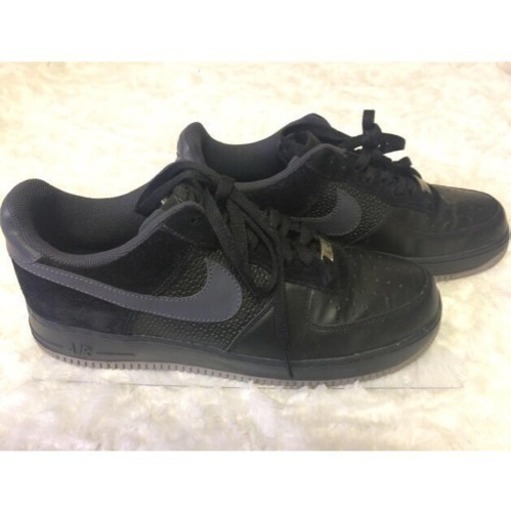 NIKE(ナイキ) AIR FORCE 1 LOW 07 Black/Anthracite icons Exclusive