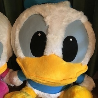 ドナルド☆デイジー特大ぬいぐるみセットの画像