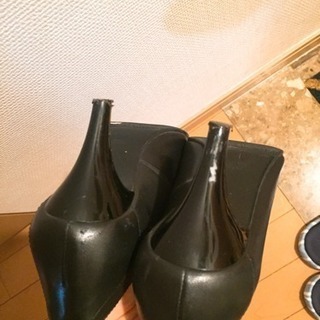 値下げ　パンプス 本革 23の画像