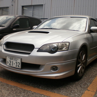 車検３０年９月まで　H１５年式　レガシイツーリングワゴン４WD　GTスペックB　シルバー　ターボ　タイベル交換済みの画像