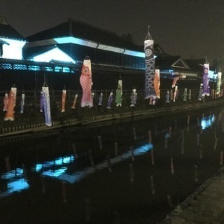 とちぎブルーライトアップ      トーク&ライブ in舟見茶家