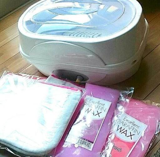 業務用 パラフィンバス セット(バス、ワックス、ミトンセット)