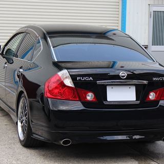 【自社ローン対応】日産 フーガ 3.5 350GT スポーツパッケージ 全塗装/本革/地デジ/エアロ/アルミ☆現車確認可の画像