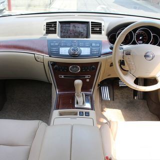 【自社ローン対応】日産 フーガ 3.5 350GT スポーツパッケージ 全塗装/本革/地デジ/エアロ/アルミ☆現車確認可の画像
