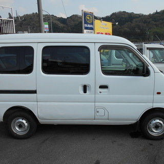 【ご成約、ありがとうございます。】Ｈ１２　エブリィバン　５ＭＴ　45400Ｋm　車検２年付けます！　エアコン　パワステ　集中ドアロック　プライバシ－ガラス　の画像