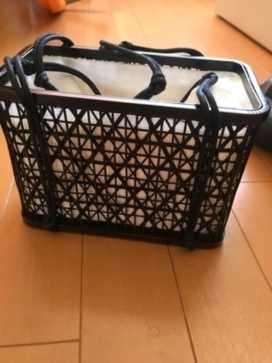 カゴバッグ 浴衣、着物