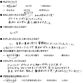 にがおえ教室実施中♪佐賀のプロの似顔絵師ヒロノブが似顔絵のコツを教えますの画像