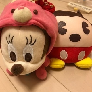 ぬいぐるみ  ミニー ミッキー ディズニー