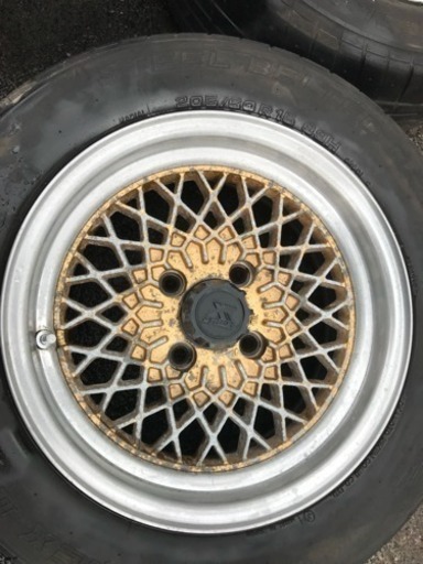 旧車 アルミ メッシュホイール