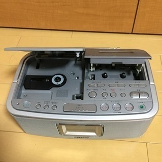 SONY CDラジオカセットコーダー ジャンクの画像