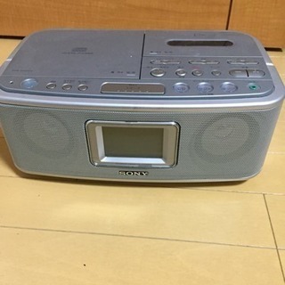 SONY CDラジオカセットコーダー ジャンクの画像