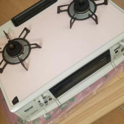 お値下げ☆Rinnai リンナイ グリル付ガステーブル ハオS630VCTS 都市ガス用 取説＆ホース付 中古\n\n