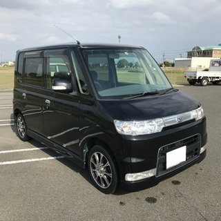 タントカスタム　地デジTV　アルミ　H17年　車検３０年９月　ブラック