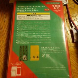 スイカ柄携帯カバーの画像