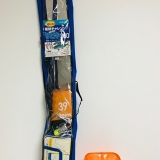 釣竿・魚入れバッグセットの画像