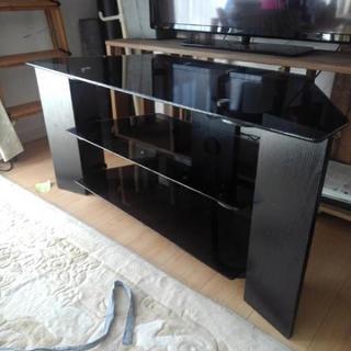 ニトリの黒いテレビ台　値下げの画像