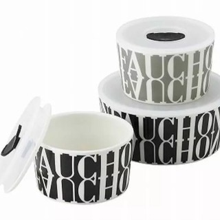 値下げ FAUCHON ミラーロゴ レンジ3点セット