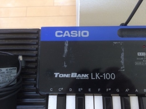 カシオ キーボード TONE BANK LK-100 (obabrass) 辻堂の鍵盤楽器