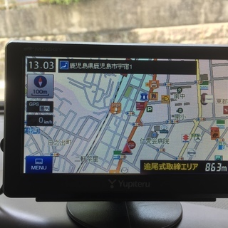 ユピテル　ポータブルナビゲーション　ＹＰＬ５２２　美品・送料無料です！の画像