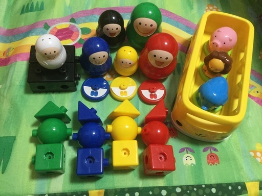 こどもちゃれんじぷち いろっち おしゃべりプップー いろかたちブロック