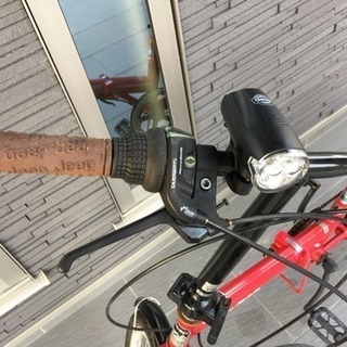 折りたたみ自転車 赤　Jeep jeep ジープ 折り畳み自転車【レッド】 (福ちゃん) 木田の