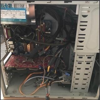 ジャンク品★　自作デスクトップPC Yahoo!オークション - GK-448 激安 自作PC ケース nvidia ジャンク