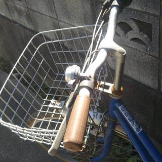 ２７インチ　青　シティサイクル　メンテナンス必須　転売お断りの画像