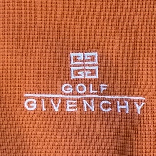 GIVENCY　綺麗なオレンジポロシャツ